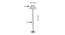 Denzel White Cotton Shade Floor Lamp (White) by Urban Ladder - Design 1 Dimension - 494566