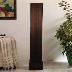 devansh Cicely Black Cotton Shade Floor Lamp-picture-13