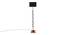 Edythe Black Cotton Shade Floor Lamp (Black) by Urban Ladder - Front View Design 1 - 494607