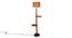 Ivana Beige Cotton Shade Floor Lamp (Beige) by Urban Ladder - Front View Design 1 - 494618