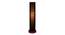 Neil Black Cotton Shade Floor Lamp (Black) by Urban Ladder - Front View Design 1 - 494621