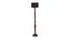Brinkley Brown Cotton Shade Floor Lamp (Black) by Urban Ladder - Cross View Design 1 - 494624