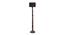 Camryn Brown Cotton Shade Floor Lamp (Black) by Urban Ladder - Cross View Design 1 - 494625