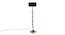 Edythe Black Cotton Shade Floor Lamp (Black) by Urban Ladder - Cross View Design 1 - 494632