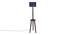 Gates Blue Cotton Shade Floor Lamp (Blue) by Urban Ladder - Cross View Design 1 - 494639