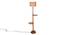 Ivana Beige Cotton Shade Floor Lamp (Beige) by Urban Ladder - Cross View Design 1 - 494643