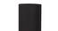 Chad Black Cotton Shade Floor Lamp (Black) by Urban Ladder - Design 1 Side View - 494652