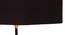 Edythe Black Cotton Shade Floor Lamp (Black) by Urban Ladder - Design 1 Side View - 494657