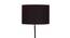 Ewan Black Cotton Shade Floor Lamp (Black) by Urban Ladder - Design 1 Side View - 494660