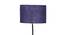 Felicia Blue Cotton Shade Floor Lamp (Blue) by Urban Ladder - Design 1 Side View - 494661