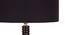 Fiona Black Cotton Shade Floor Lamp (Black) by Urban Ladder - Design 1 Side View - 494662