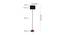 Emme Black Cotton Shade Floor Lamp (Black) by Urban Ladder - Design 1 Dimension - 494682