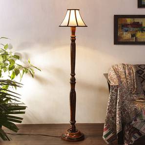 Calum Brown Cotton Shade Floor Lamp-image-8