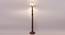 Carey Brown Cotton Shade Floor Lamp (Multicolor) by Urban Ladder - Front View Design 1 - 494721