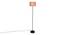 Emme Grey Cotton Shade Floor Lamp (Grey) by Urban Ladder - Front View Design 1 - 494730