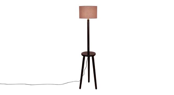 Fiona Grey Cotton Shade Floor Lamp (Grey) by Urban Ladder - Front View Design 1 - 494732