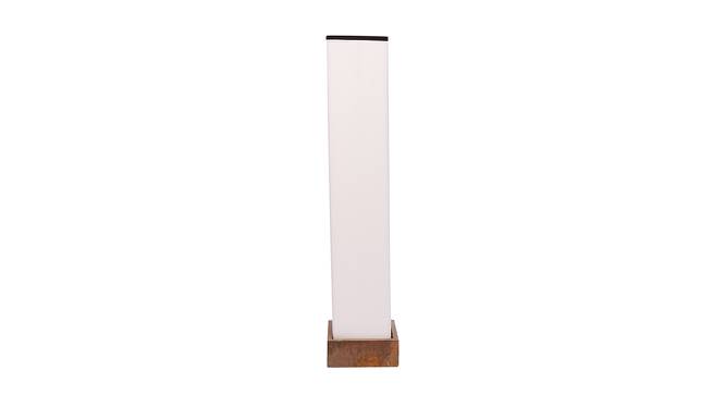 Cher White Cotton Shade Floor Lamp (White) by Urban Ladder - Cross View Design 1 - 494747