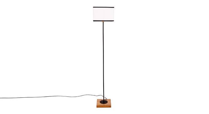 Drake Multicolour Cotton Shade Floor Lamp (Multicolor) by Urban Ladder - Cross View Design 1 - 494750