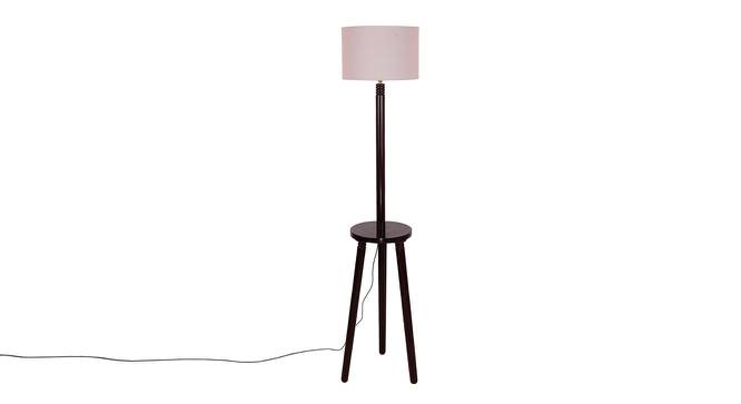 Fiona Grey Cotton Shade Floor Lamp (Grey) by Urban Ladder - Cross View Design 1 - 494755
