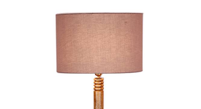 Gwyneth Grey Cotton Shade Floor Lamp (Grey) by Urban Ladder - Cross View Design 1 - 494756