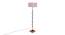 Edythe Grey Cotton Shade Floor Lamp (Grey) by Urban Ladder - Design 1 Side View - 494775