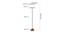 Drake Multicolour Cotton Shade Floor Lamp (Multicolor) by Urban Ladder - Design 1 Dimension - 494798