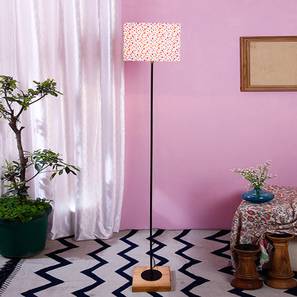 Edgerton Multicolour Cotton Shade Floor Lamp-image-46