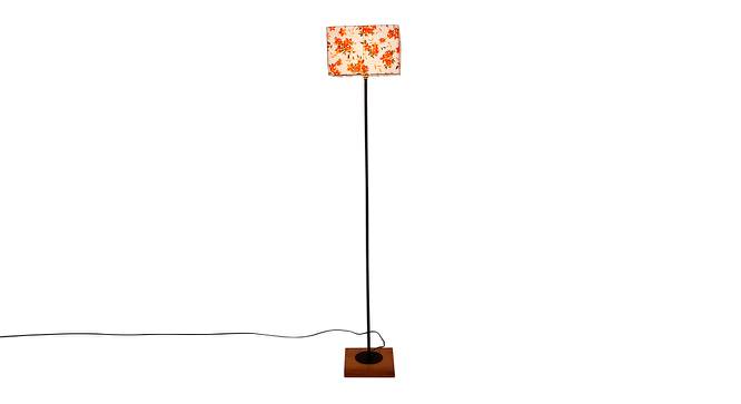 Eddie Multicolour Cotton Shade Floor Lamp (Multicolor) by Urban Ladder - Front View Design 1 - 494833