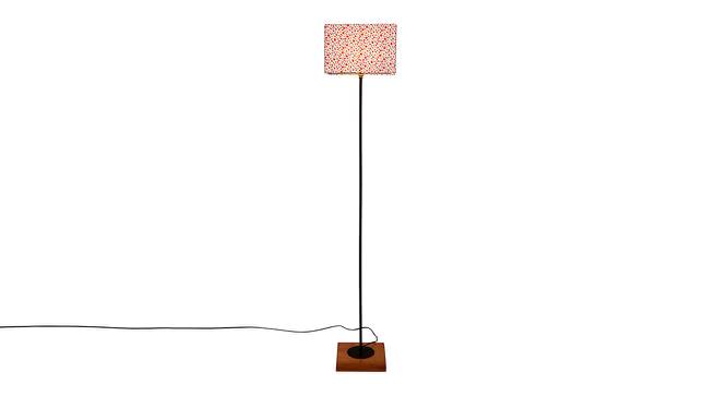Edgerton Multicolour Cotton Shade Floor Lamp (Multicolor) by Urban Ladder - Front View Design 1 - 494834