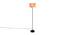 Evangeline Multicolour Cotton Shade Floor Lamp (Multicolor) by Urban Ladder - Front View Design 1 - 494841