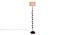 Ferlin Multicolour Cotton Shade Floor Lamp (Multicolor) by Urban Ladder - Front View Design 1 - 494846