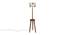 Hazelle Multicolour Cotton Shade Floor Lamp (Multicolor) by Urban Ladder - Front View Design 1 - 494852