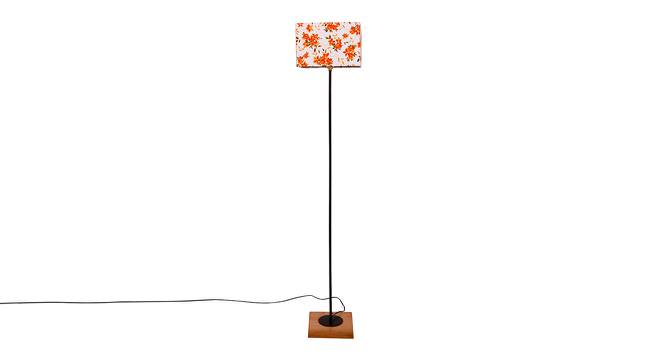 Eddie Multicolour Cotton Shade Floor Lamp (Multicolor) by Urban Ladder - Cross View Design 1 - 494856