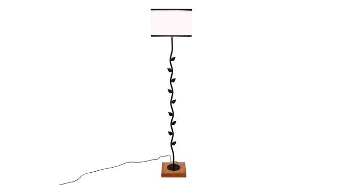 Edythe Multicolour Cotton Shade Floor Lamp (Multicolor) by Urban Ladder - Cross View Design 1 - 494858