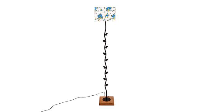 Ellen Multicolour Cotton Shade Floor Lamp (Multicolor) by Urban Ladder - Cross View Design 1 - 494859