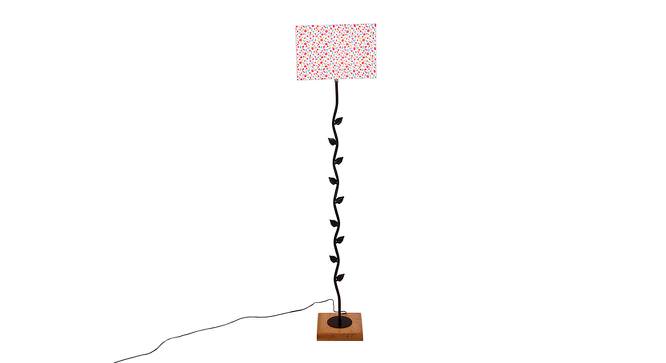 Ellis Multicolour Cotton Shade Floor Lamp (Multicolor) by Urban Ladder - Cross View Design 1 - 494861