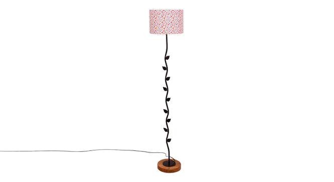 Ferlin Multicolour Cotton Shade Floor Lamp (Multicolor) by Urban Ladder - Cross View Design 1 - 494869
