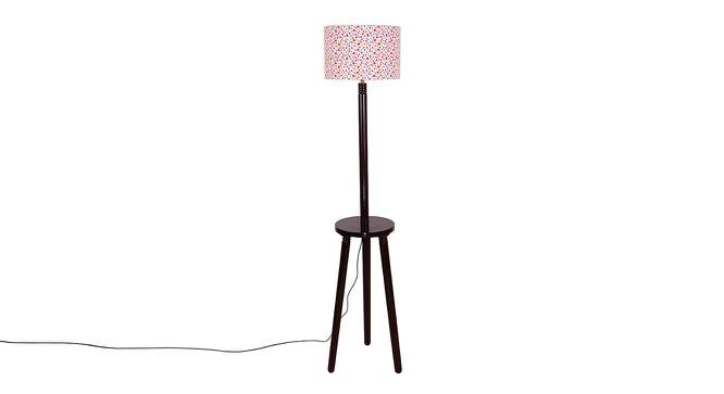 Gwenaelle Multicolour Cotton Shade Floor Lamp (Multicolor) by Urban Ladder - Cross View Design 1 - 494873