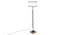 Edythe Multicolour Cotton Shade Floor Lamp (Multicolor) by Urban Ladder - Design 1 Side View - 494881