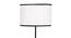 Emme Multicolour Cotton Shade Floor Lamp (Multicolor) by Urban Ladder - Design 1 Side View - 494885
