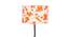 Fergie Multicolour Cotton Shade Floor Lamp (Multicolor) by Urban Ladder - Design 1 Side View - 494890