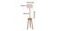 Heather Multicolour Cotton Shade Floor Lamp (Multicolor) by Urban Ladder - Design 1 Dimension - 494925