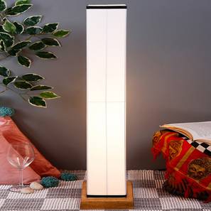 devansh Jacques Multicolour Cotton Shade Floor Lamp-picture-10