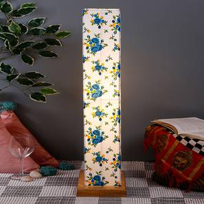 devansh Moon Multicolour Cotton Shade Floor Lamp-picture-22