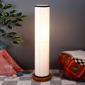 Neil Multicolour Cotton Shade Floor Lamp-image-42