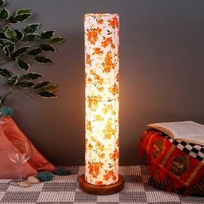 devansh Owen Multicolour Cotton Shade Floor Lamp-picture-11