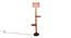 Jacoby Multicolour Cotton Shade Floor Lamp (Multicolor) by Urban Ladder - Front View Design 1 - 494964