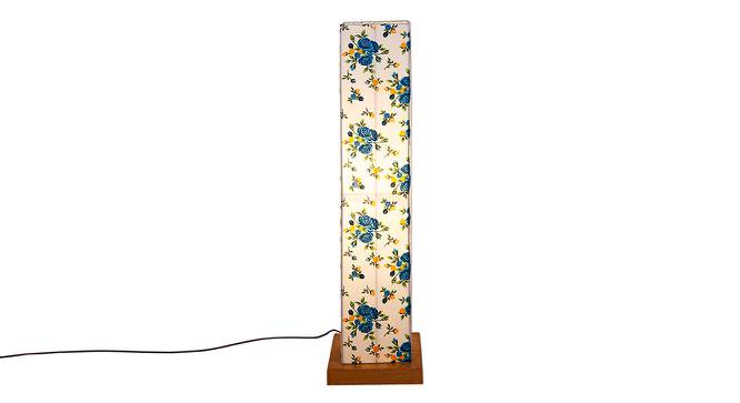 Moon Multicolour Cotton Shade Floor Lamp (Multicolor) by Urban Ladder - Front View Design 1 - 494967
