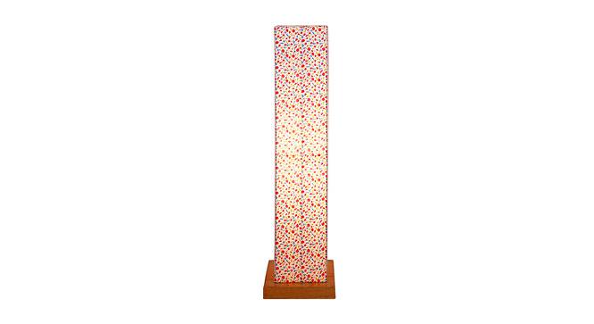 Chet Multicolour Cotton Shade Floor Lamp (Multicolor) by Urban Ladder - Front View Design 1 - 494969