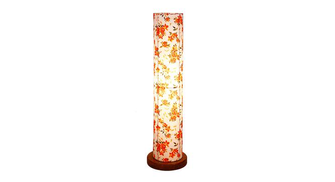 Owen Multicolour Cotton Shade Floor Lamp (Multicolor) by Urban Ladder - Front View Design 1 - 494973